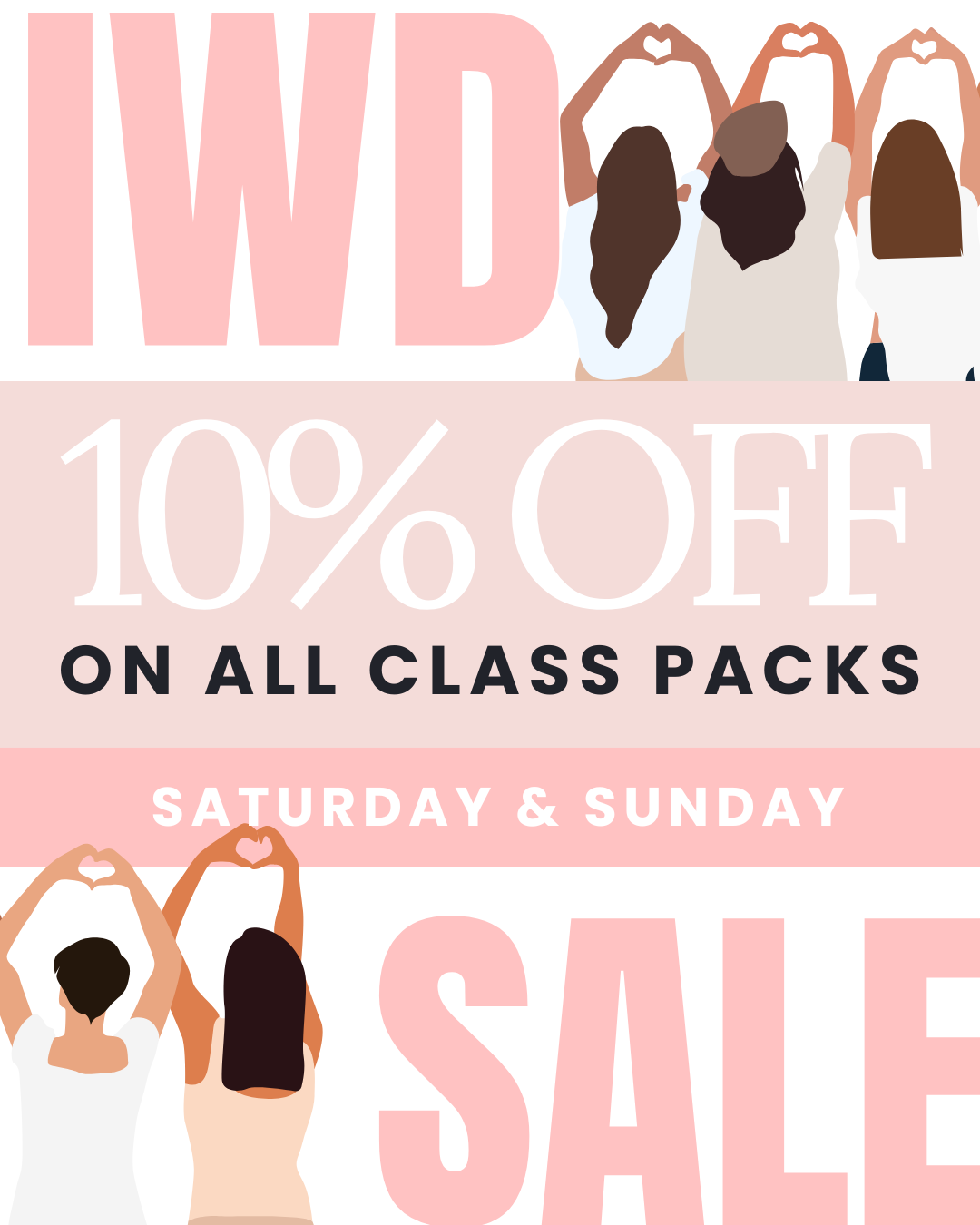 Monthly Class Packs Sale